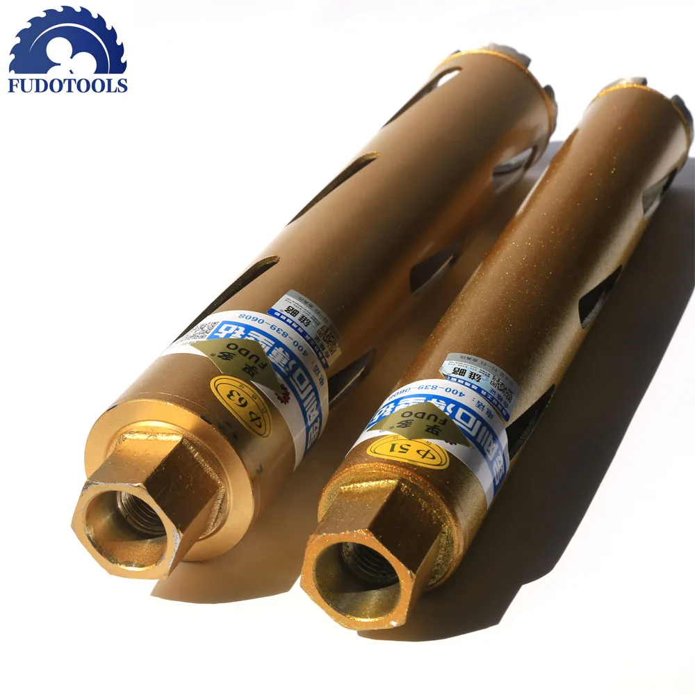 Cost Sale of 1PC dry&wet Drilling 83*450mm M22 Connector Diamond Core Bit for Hole Opening on Masonry/Concrete Wall