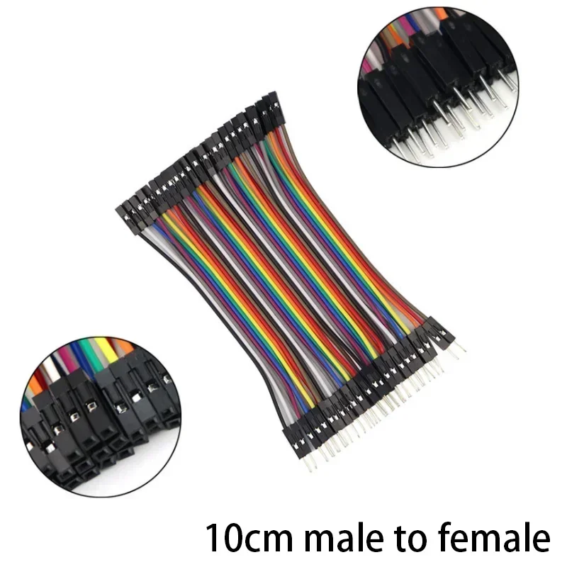 

40-120 шт. перемычка DuPont Line DuPont Cable Connection «папа-папа» + «мама-мама» и «мама» для Arduino DIY KIT