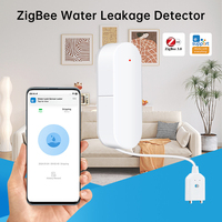 Zigbee Water Level Sensor Smart Water Leakage Alarm Detector Flood Alert Overflow Security Protection Smart Life eWeLink