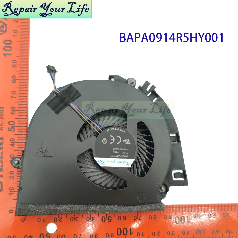 Notebook Cooler CPU Fan For HP ZBook 17 G5 G6 17G6 L31242-001 BAPA0914R5HY001 Processor Cooling Radiator Fan NS85C00-17G16 17G17