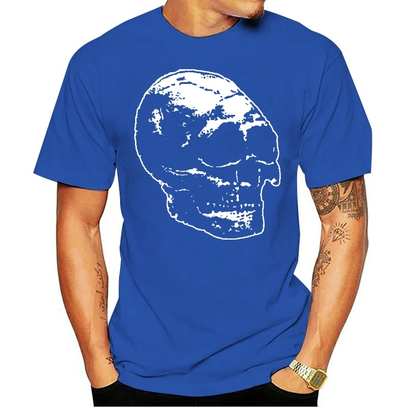 Футболка мужская с забавным черепом