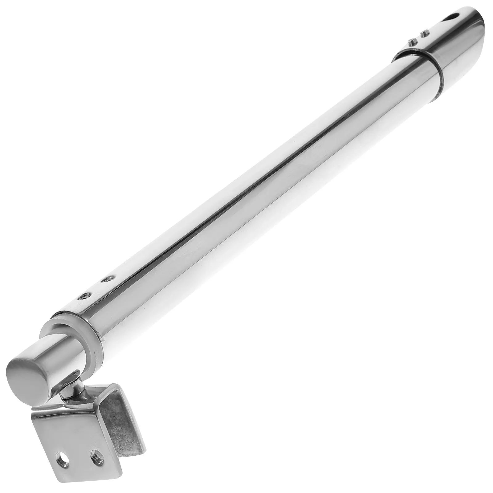 Stainless Steel Shower Glass Support Bar Silver Color Frameless Door Support for 8-12Mm Glass Panel Replacement