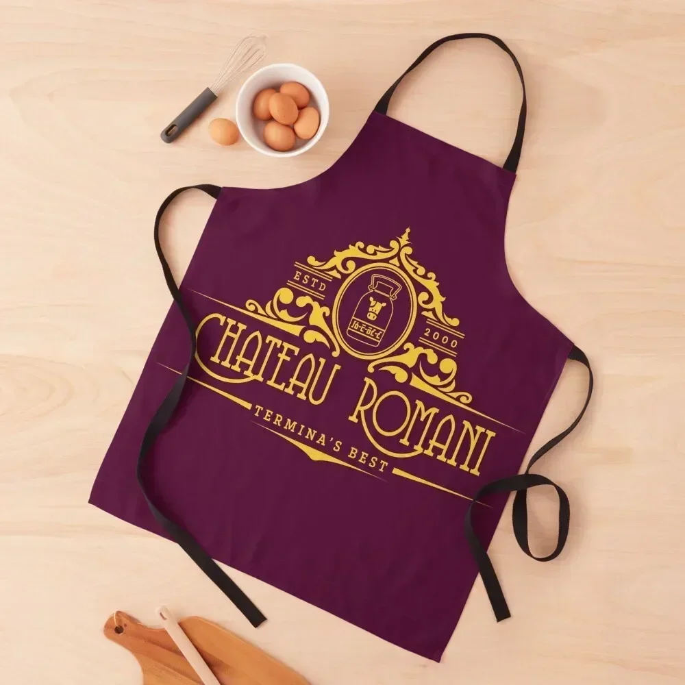 

Chateau Romani Apron barber men cookings for women Kitchen Tools Accessories useful gadgets for home Apron