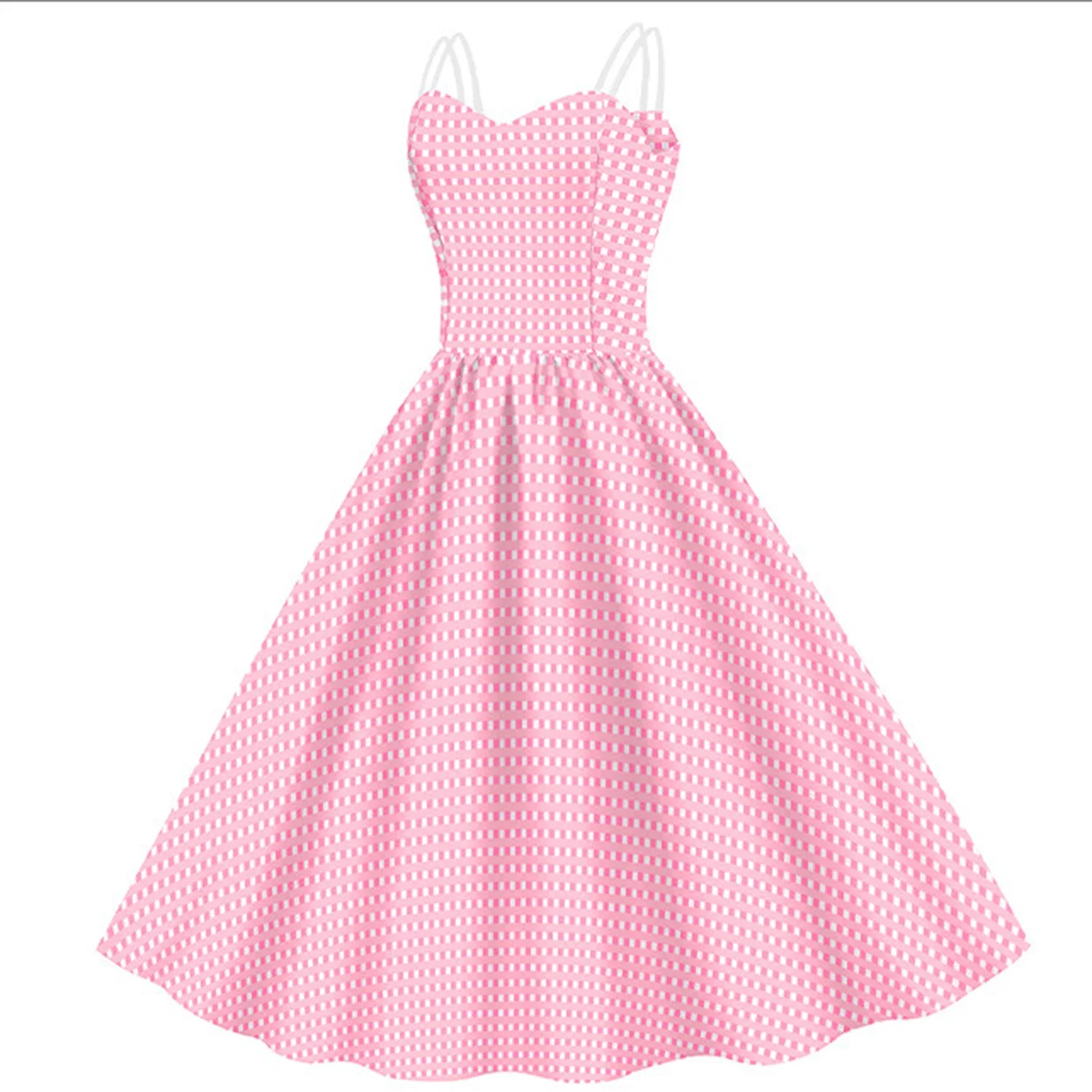 Fashion Pink Dress Clothes for Girls Women Movie Barbie Dresses Cosplay Costume Princess Dress Halloween Party Outfit