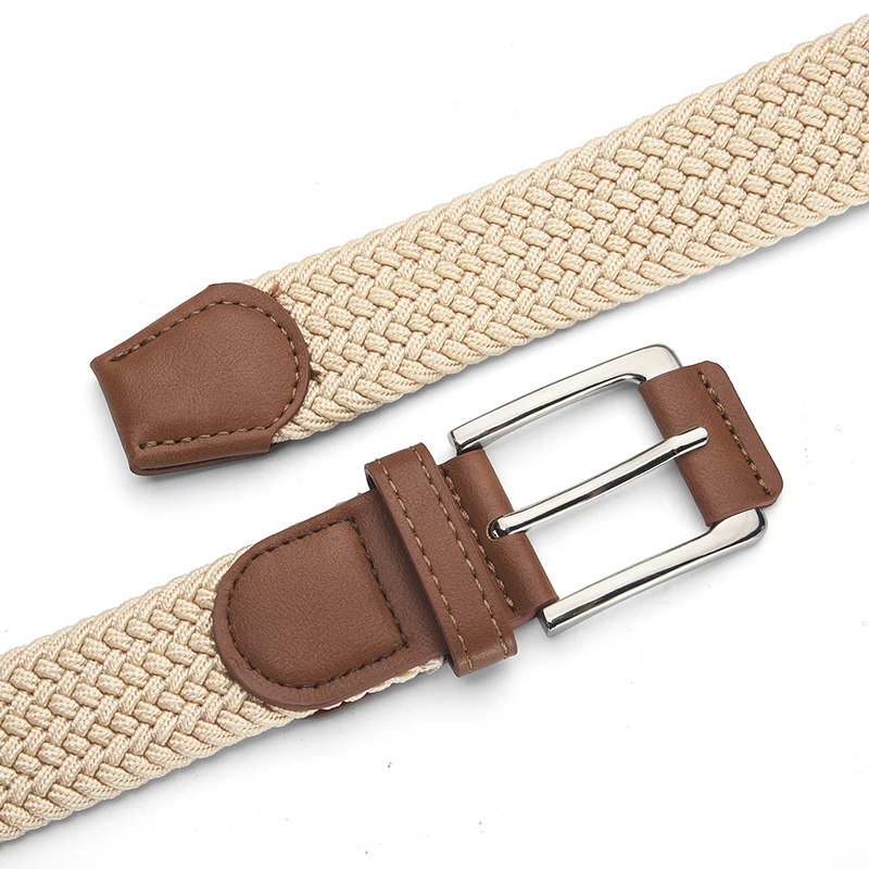 Fashion Simple Men's Braided Belt Trendy Men's Sports Outdoor