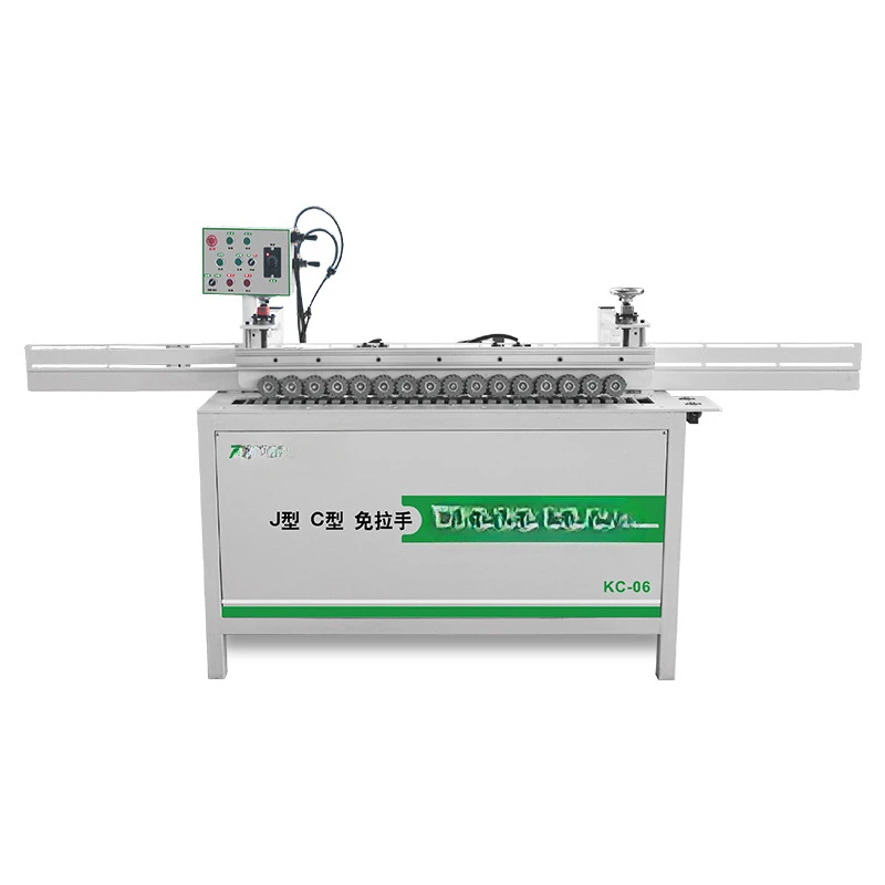 

Straightening device slotting machine free handle JC type automatic side beveled plate cabinet door cover CNC multi-function