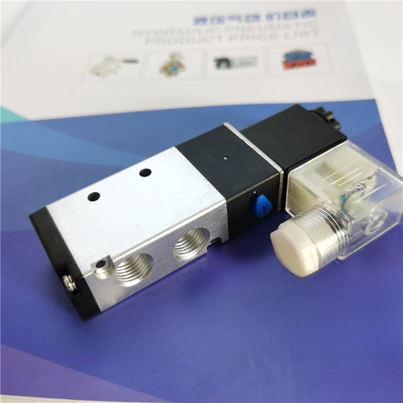 4v210-08 solenoid valve 4v21008B/A 4v210-06 two-position five-way