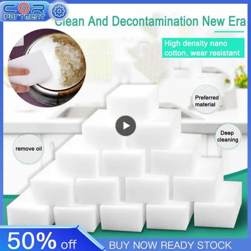 

Magical Eraser White Foam 100*60*17mm Home Appliance Clean Car Accessories Cleaning Tool Car Cleaner Tools