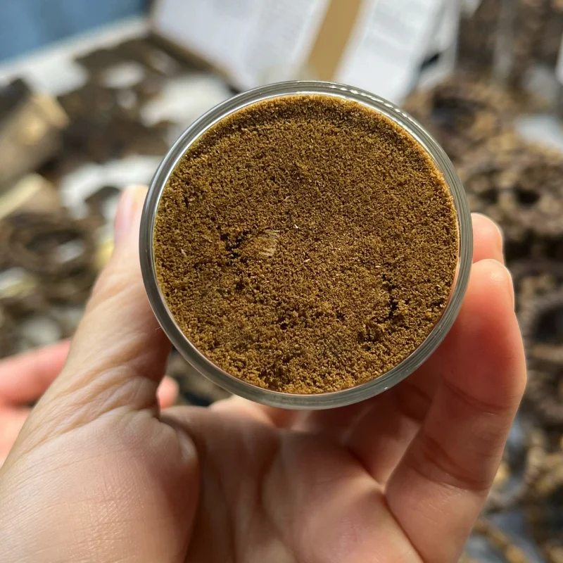 100g Hainan Natural Agarwood Incense Powder for Temple Worship Study Meditation Air‑Purifying Relaxing Aromatherapy Raw Material