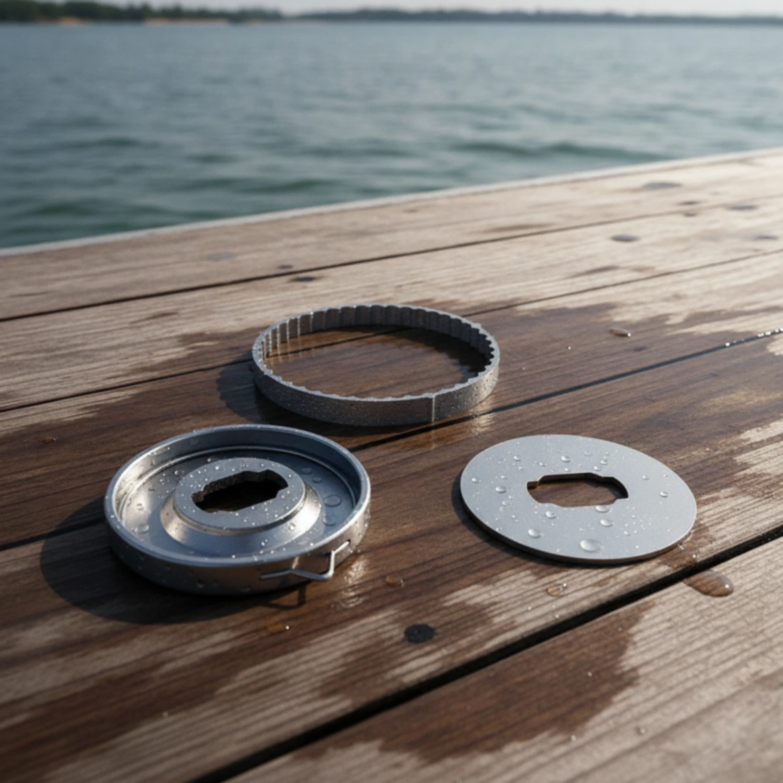 Drag Alarm Corrosion-Resistant Alarm Component with Gear Disc Hardware Low-Profile for Anglers, Baitcasting Reels