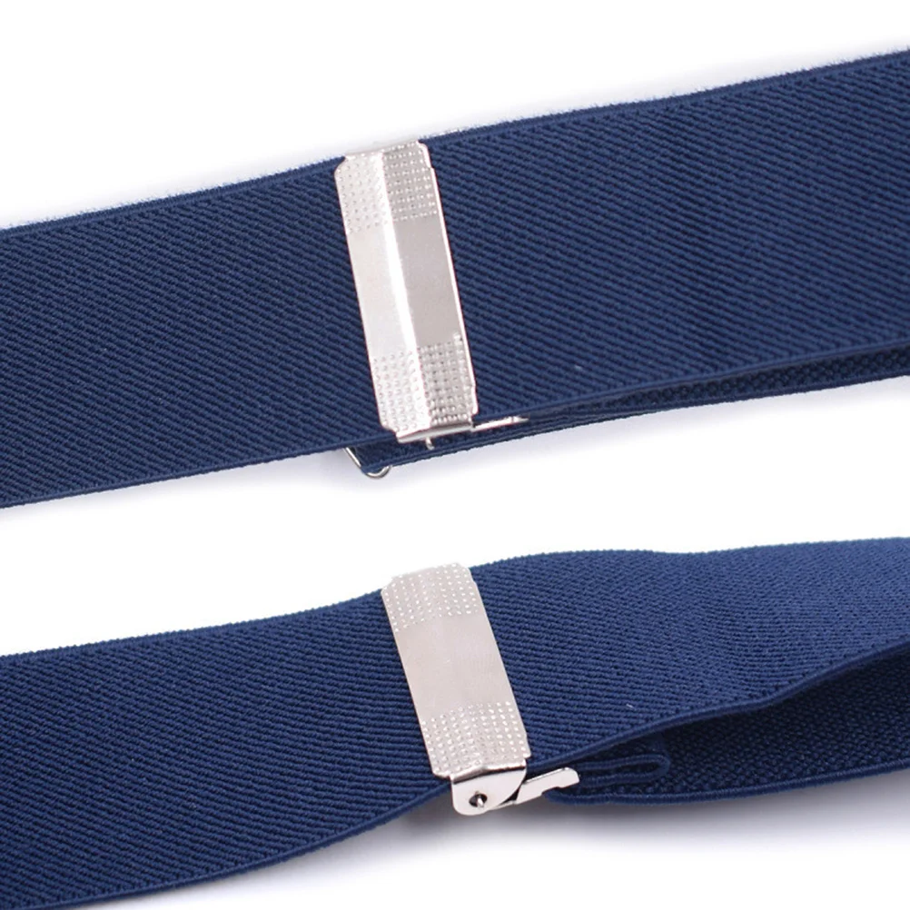 3.5 سنتيمتر قابل للتعديل مطاطا الحمالات للرجال النساء أحادية اللون بنطلون الأقواس السراويل الحمالات رجل الحمالات الجينز