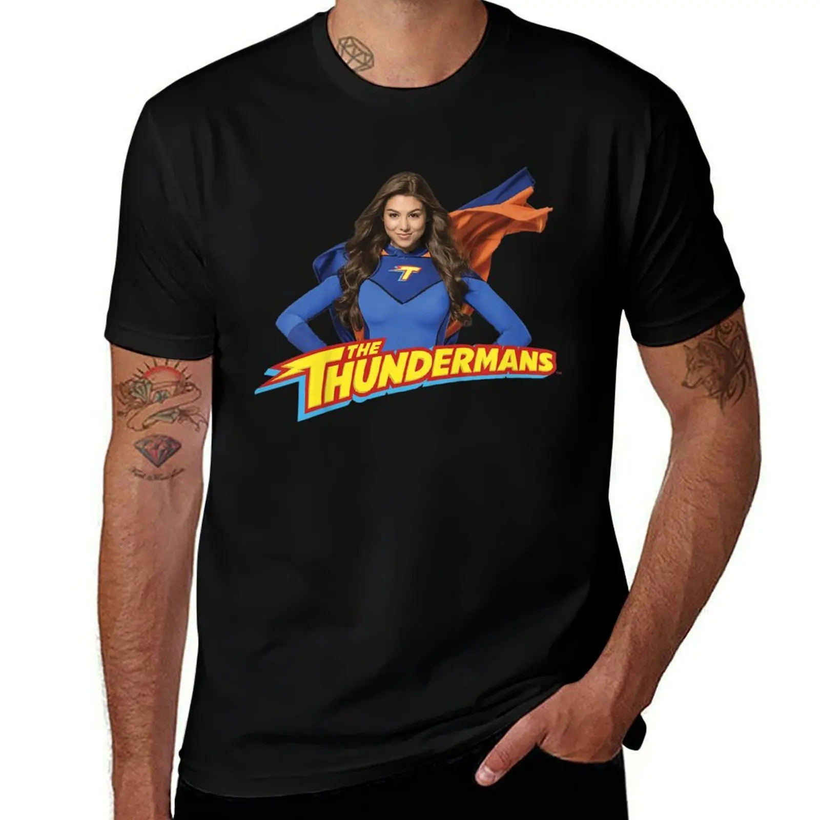 

The Thundermans T-Shirt cotton t shirts high quality t shirt man casual anime tshirt T-Shirt