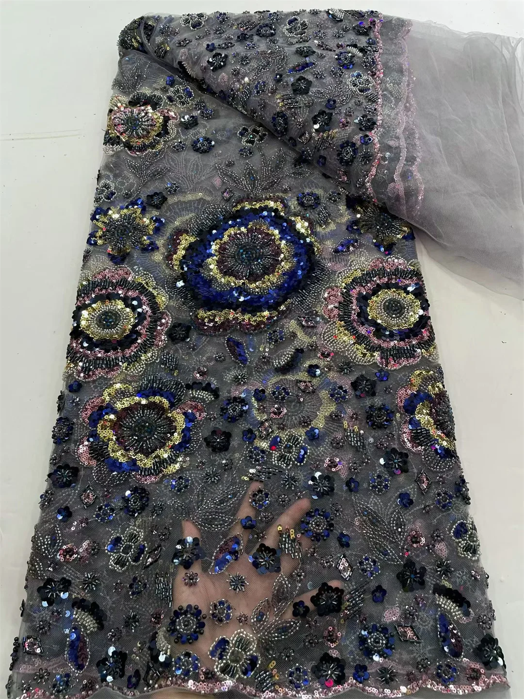 Hoogwaardige geborduurde Frans - Embroidery Net Dress recensie en prijs