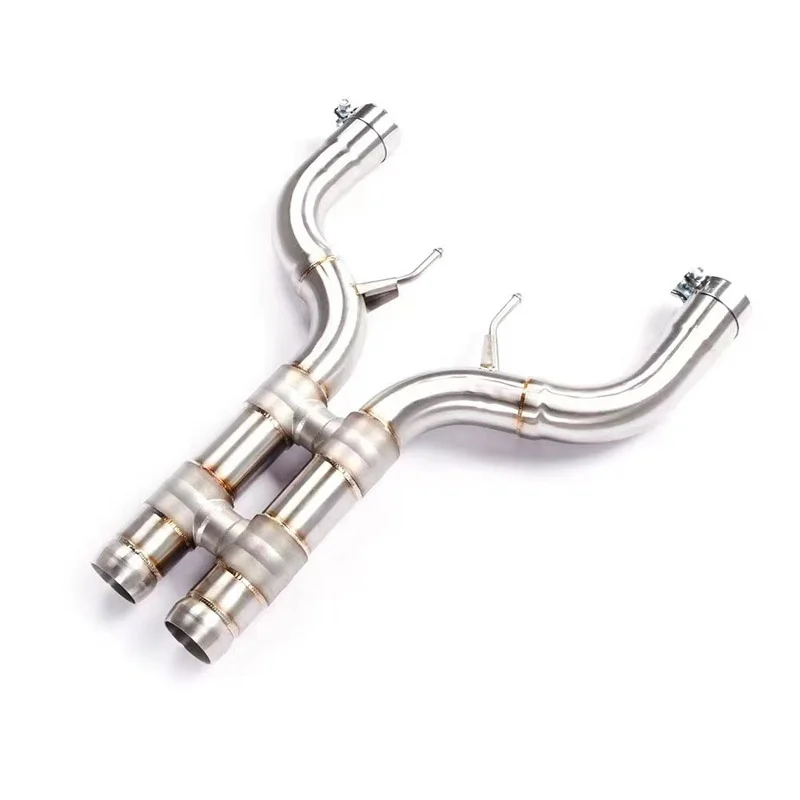  Head Section High flow Pipes Exhaust Pipes branch downpipe Exhaust Pipe with catalyst For Mercedes Benz S63C/S63 COUPE C217 