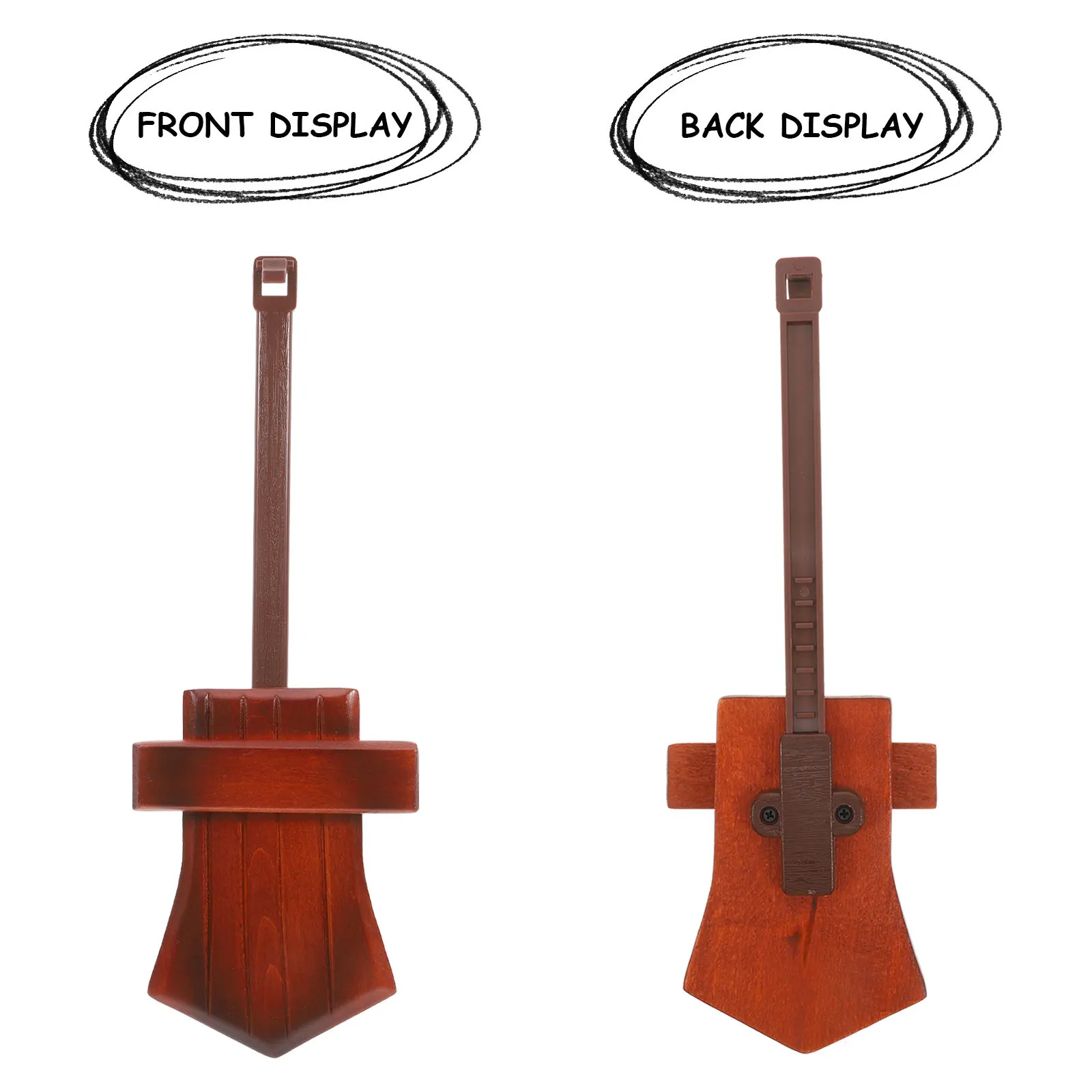 Cuckoo Clocks Pendulum Small Hand Carved Replacement Part Designed for DIY Clock Repair Vintage Wall Clock Movement Mechanism view 2