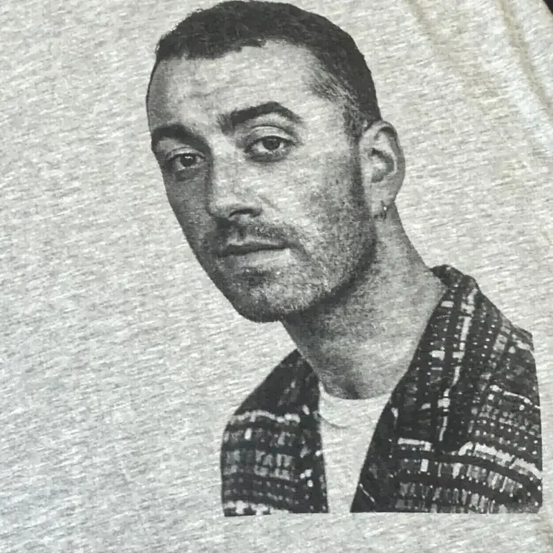 Sam Smith T Shirt Pop Music R B Mens Large Concert