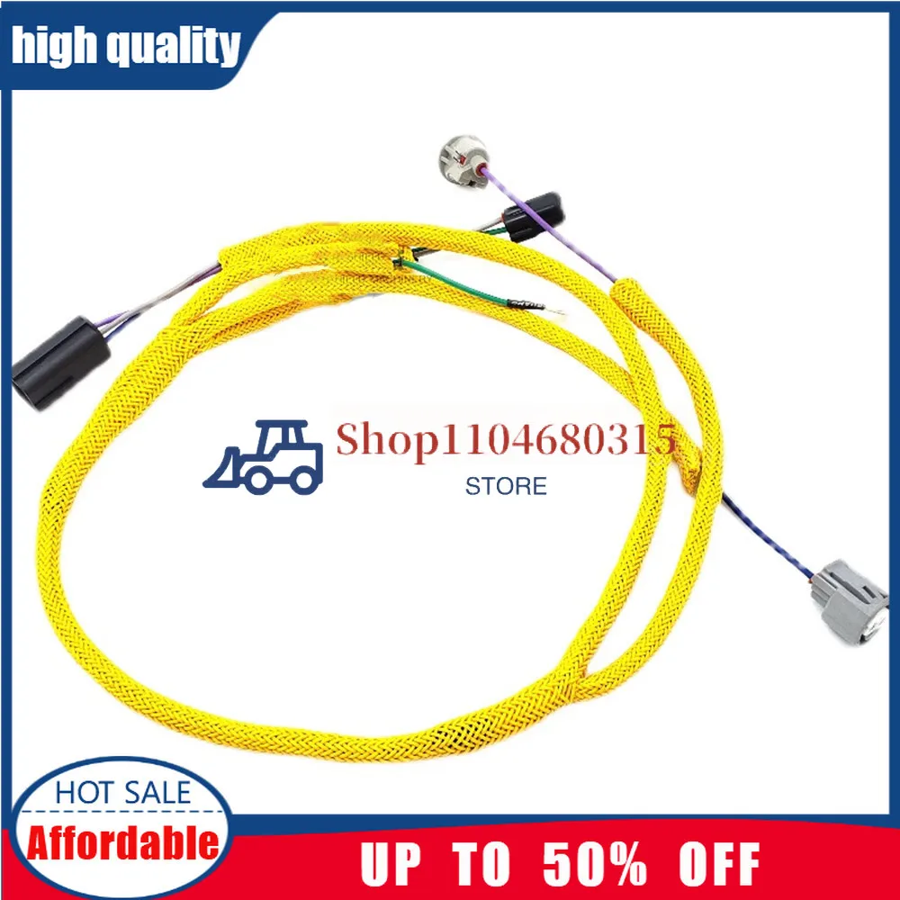 SK200/210/250/260-8 Super 8 Excavator Parts For Kobelco Generator Wiring Harness J05E Engine Water Temperature Cable Plug