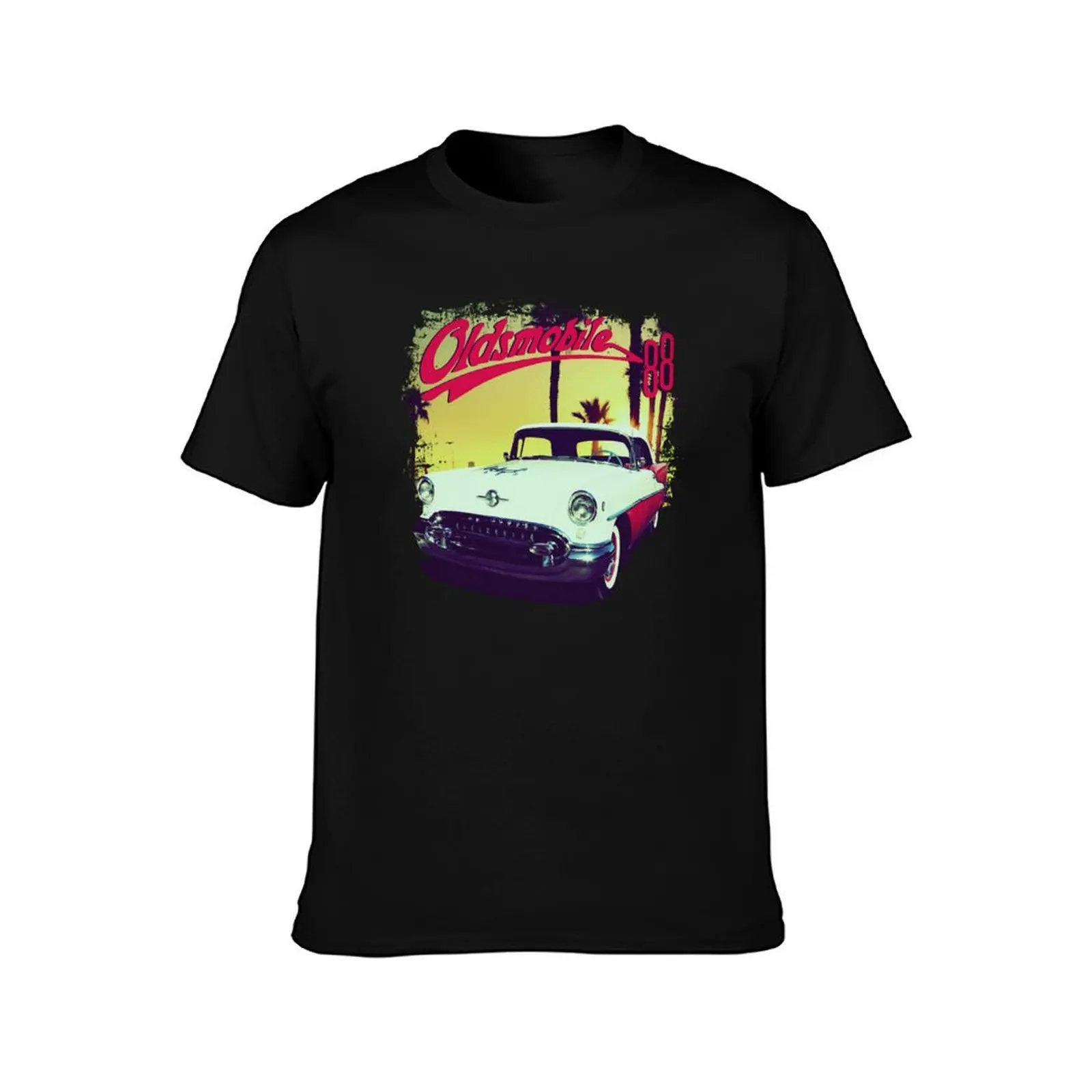 Oldsmobile Red T-Shirt Casual Holiday Short Sleeve Tee T-Shirt