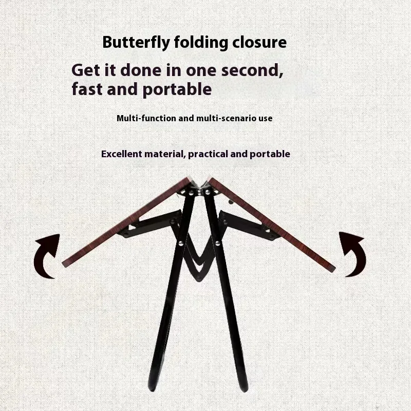 MOUNTAINHIKER Teetisch aus Aluminiumlegierung, für den Außenbereich, Camping, Butterfly, tragbarer Tisch, Stuhl, Klapptisch, hochwertige Möbel – Detail 5