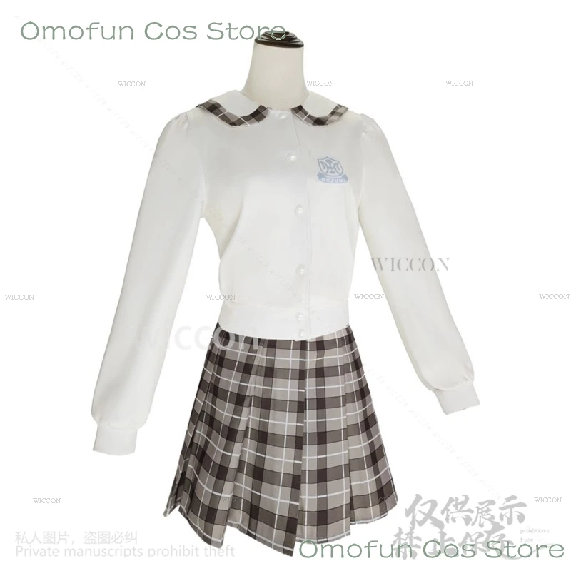 Anime Yosuga Geen Sora Cosplay Kasugano Sora Kostuum Pruik JK Schooluniform Jurk Lolita Vrouw Sexy Leuke Halloween Aangepaste Pak