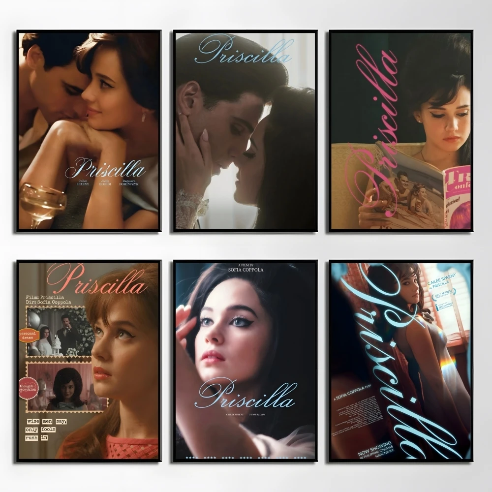 

American Movie P-Priscilla Poster Elegant And Affordable Wall Art Stickers For Dormitory Living Room And Bedroom Spaces