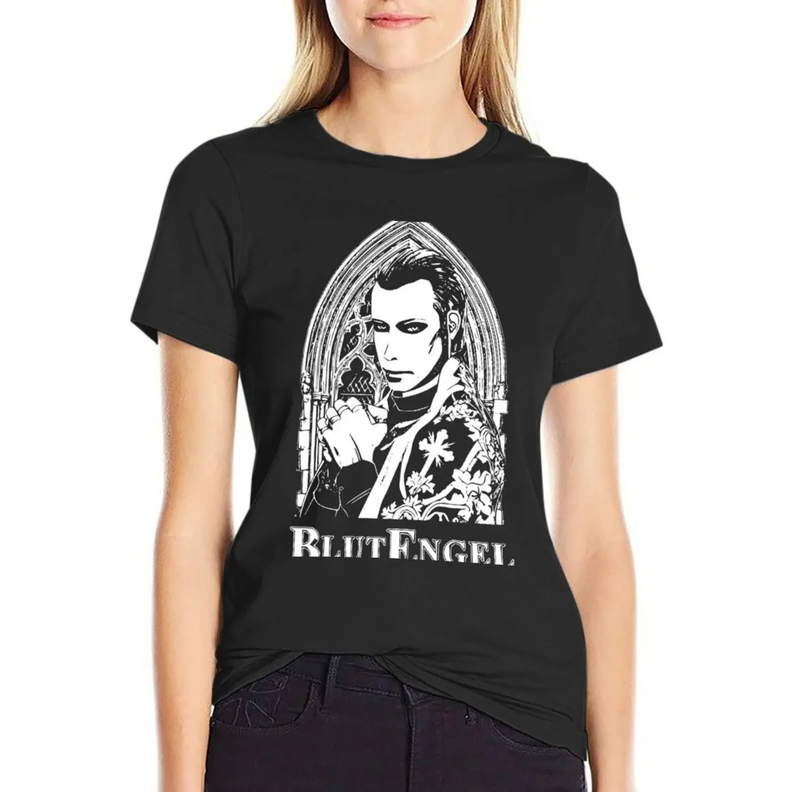 

Chris Paul - Blutengel T-Shirt blanks summer tops customs t-shirt dress for Women plus size