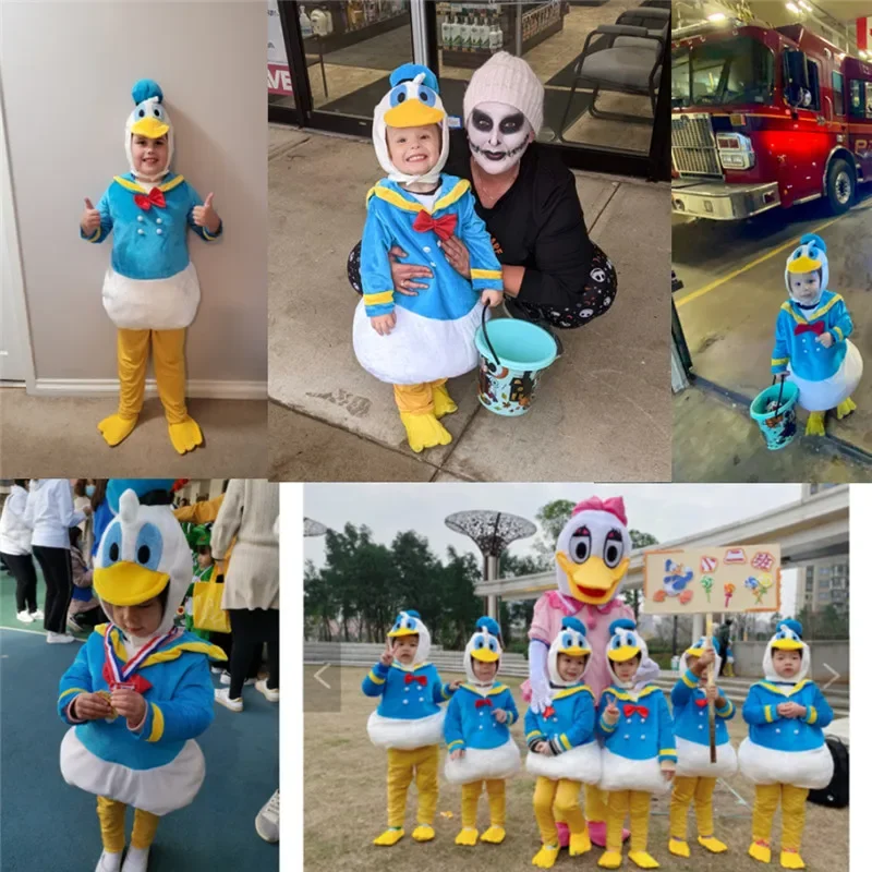 Donald Duck Prestige Infant Costume Birthday Gifts for Kids Christmas Prom Dresses for Girls and Boys