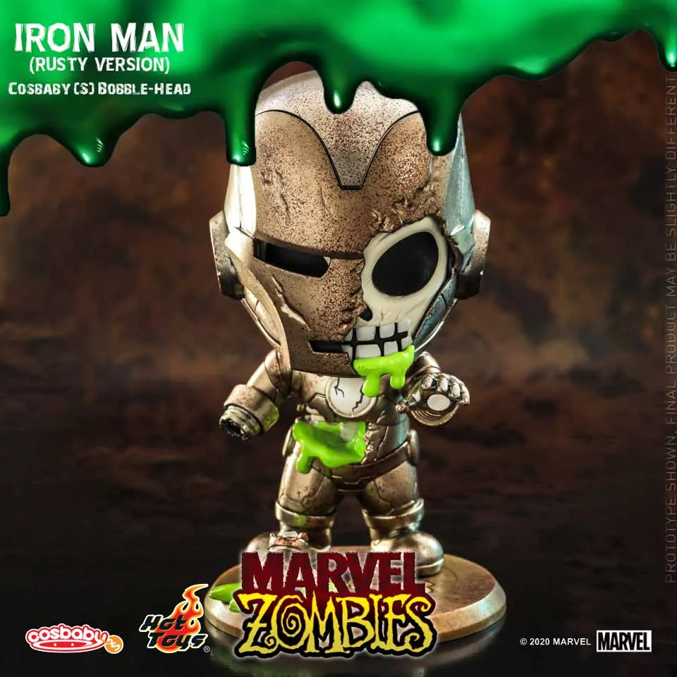 

Новые оригинальные горячие игрушки «Marvel Zombies» IRON MAN (РУЖНАЯ ВЕРСИЯ) COSB836 COSBABY(S) 10,5 см мини-коллекция кукол