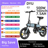 E-Bike DYU C2 350W Motor 36V15AH Removable Battery Electric Bike 16 Inch Tire Fashion Version City Adult Electric Bicycle
