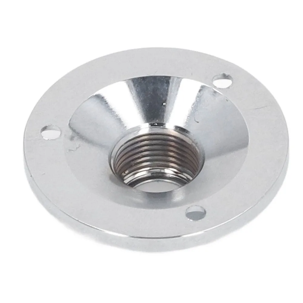 Premium 6.35mm Jack Guitar Endpin Jack Metal Silver End Pin Screw Kit Tail Pin Cover For Guitar