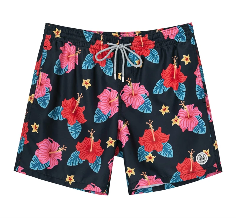 2023 Summer Men Hawaiian Beach Shorts Vintage 3D Printed Clothing Casual Bathing Swimming Trunks Clothes New Flower Beach Shorts