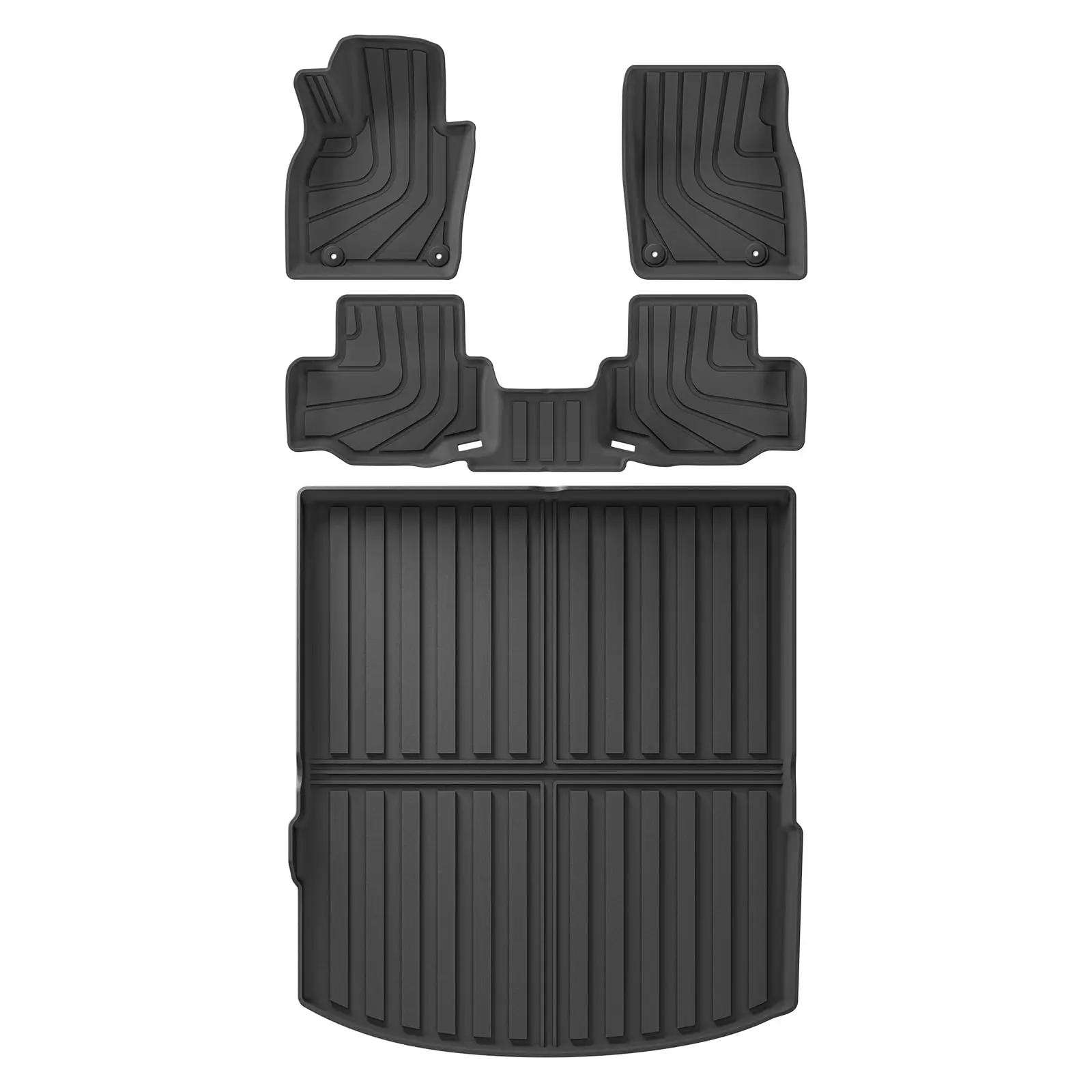 

Автомобильные коврики для Mazda CX-70/CX70 PHEV 2025, защитная накладка, аксессуары для салона автомобиля, водонепроницаемая подкладка для ног, вкладыш для багажника, коврик для багажника