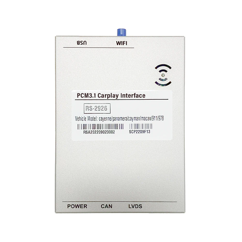 Auto Originele Retrofit Module Kit Centrol Controle Scherm Voor Porsche Macan Cayenne PCM3.1 Draadloze Apple Carplay Camera Interface