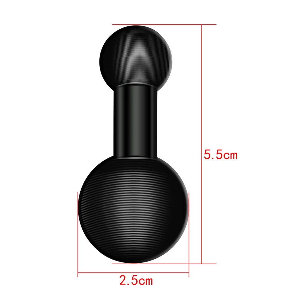 Dual Ball Buchse Arm 25mm bis 15mm 17mm 25mm Verbund Ball Adapter für Gopro Insta360 Osmo kamera Halter Telefon Stehen GPS Halterung – Detail 33