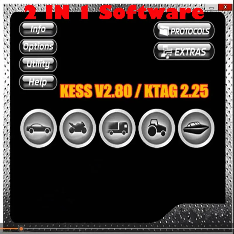 Ksuite 2.80 & Ktag 2.25 obd2 scanner werkt met KESS V2 V5.017 RSA Fout Ontgrendelen Gecorrigeerd voor Auto Vrachtwagen Fiets Tractros EU Versie