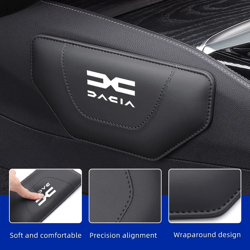 Rodillera para coche, almohada para codo, cojín para pierna, accesorios de soporte de mano para Dacia Duster Logan Sandero Lodgy Dokker Sandero Stepway