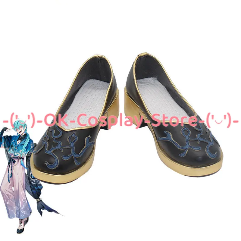 HANGYON Cosplay Shoes PU Leather Shoes Halloween Party Boots Cosplay Prop Custom Made