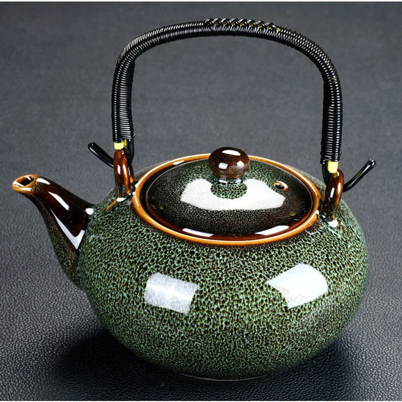 Ceramic Pot Large Capacity Teapot 700ml Starry Glaze Pot for Tea Pots Puer Yixing Kettle Clay Tea Ceremony Set Gaiwan Samovar