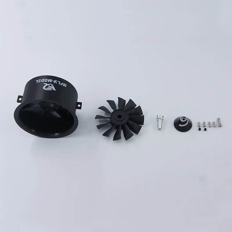 XFLY-MODEL 64mm 12 Blades EDF Ducted Fan with 4S 2840-KV3200 Brushless Outrunner Motor Model Jet Aircraft