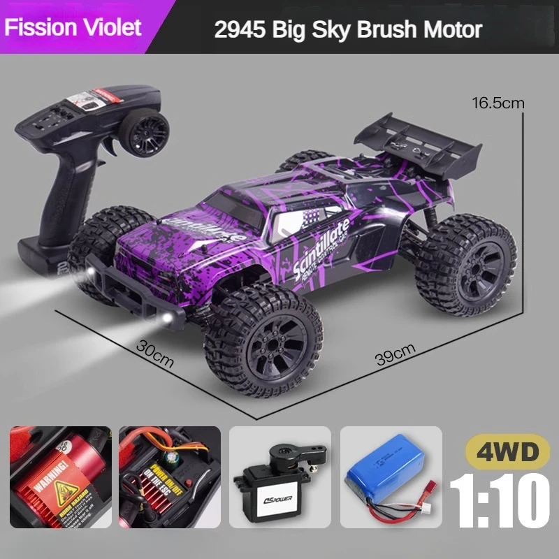 

206E RC Car 1/10 4WD Remote Control Climbing Car Brushless High Speed Drift Off-road Remote Control Car Boy Toy