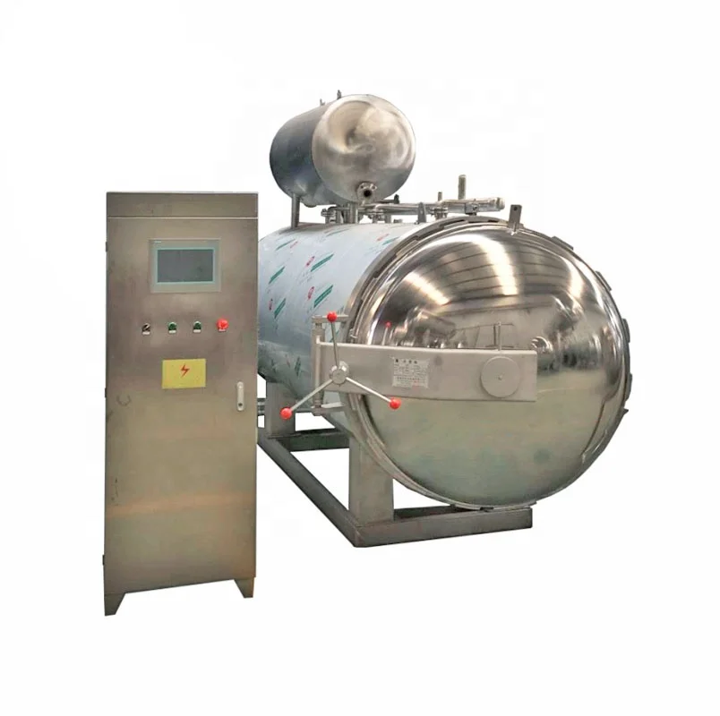 Safe and Reliable Stainless Steel Canned Food Sterilization Kettle Steam Sterilizer Pot