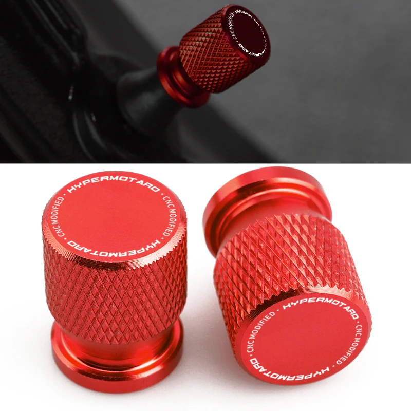 

New For Ducati Hypermotard 950 950SP 1100 Monster 1200/S/R/EVO Motorcycle CNC Wheel Tire Valve Stem Caps Covers Accessories