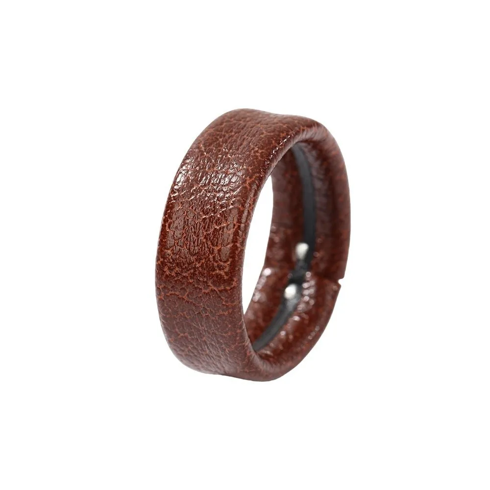 5pcs PU Leather Belt Loop Keeper Anti-Slip Durable Belt Tail Fixing Ring Multi-Style Faux Leather Belt Keeper Replacement