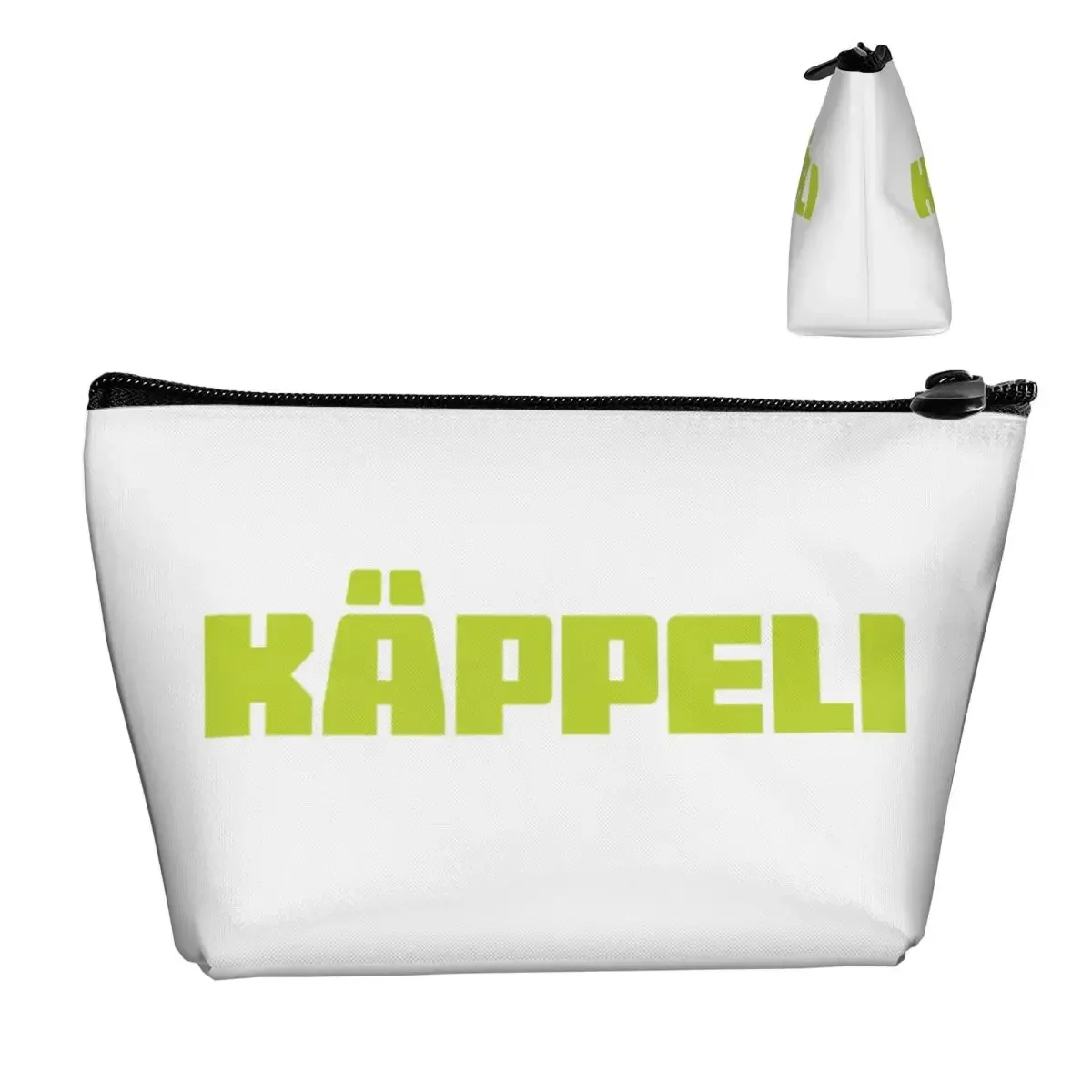 KAPPELI Travel Cosmetic Bag Makeup Bag Zipper Bag Cosmetic Case Portable Organizer For Women Female Gift