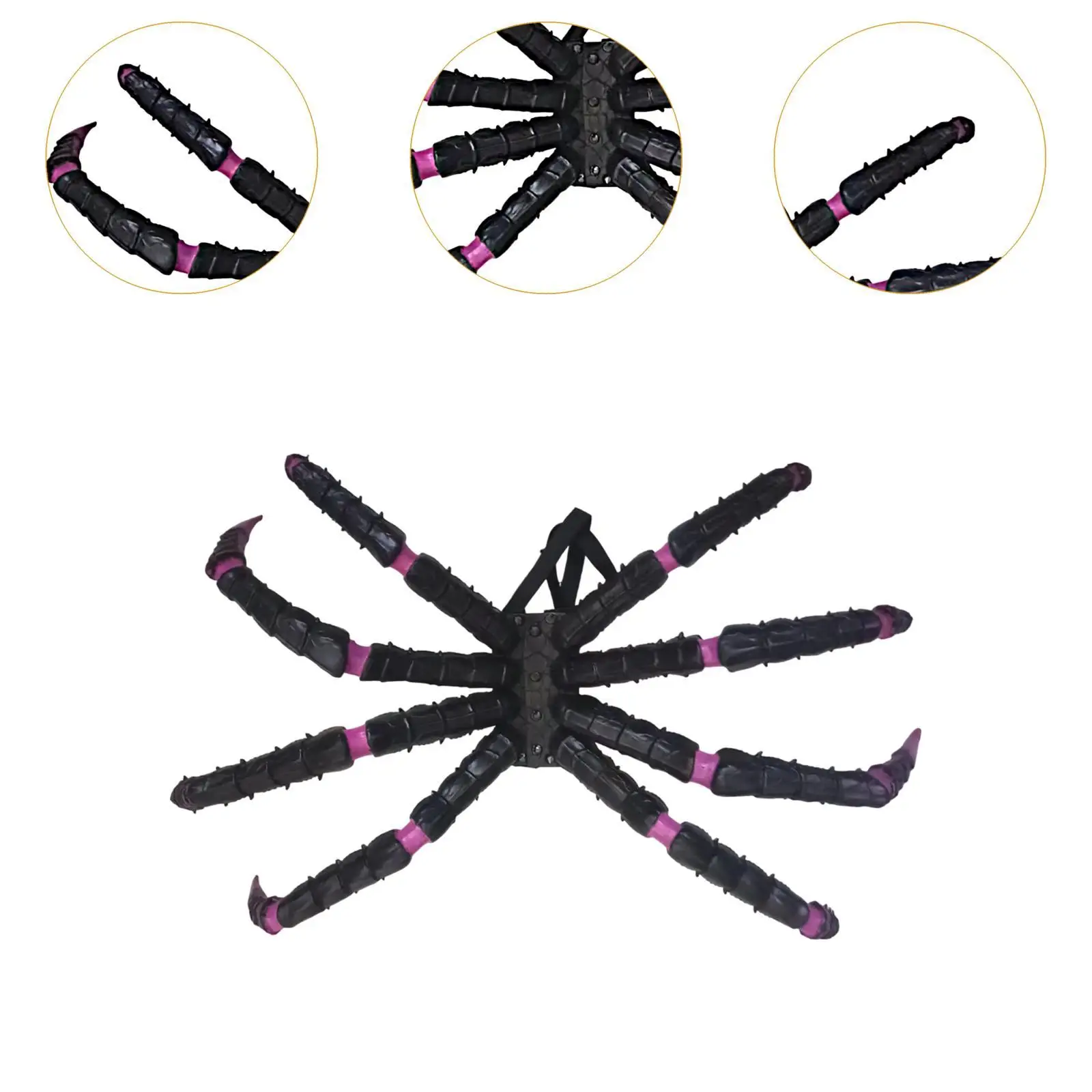 Halloween Spider Wings Costume Funny for Stage Show Holidays Party Supplies