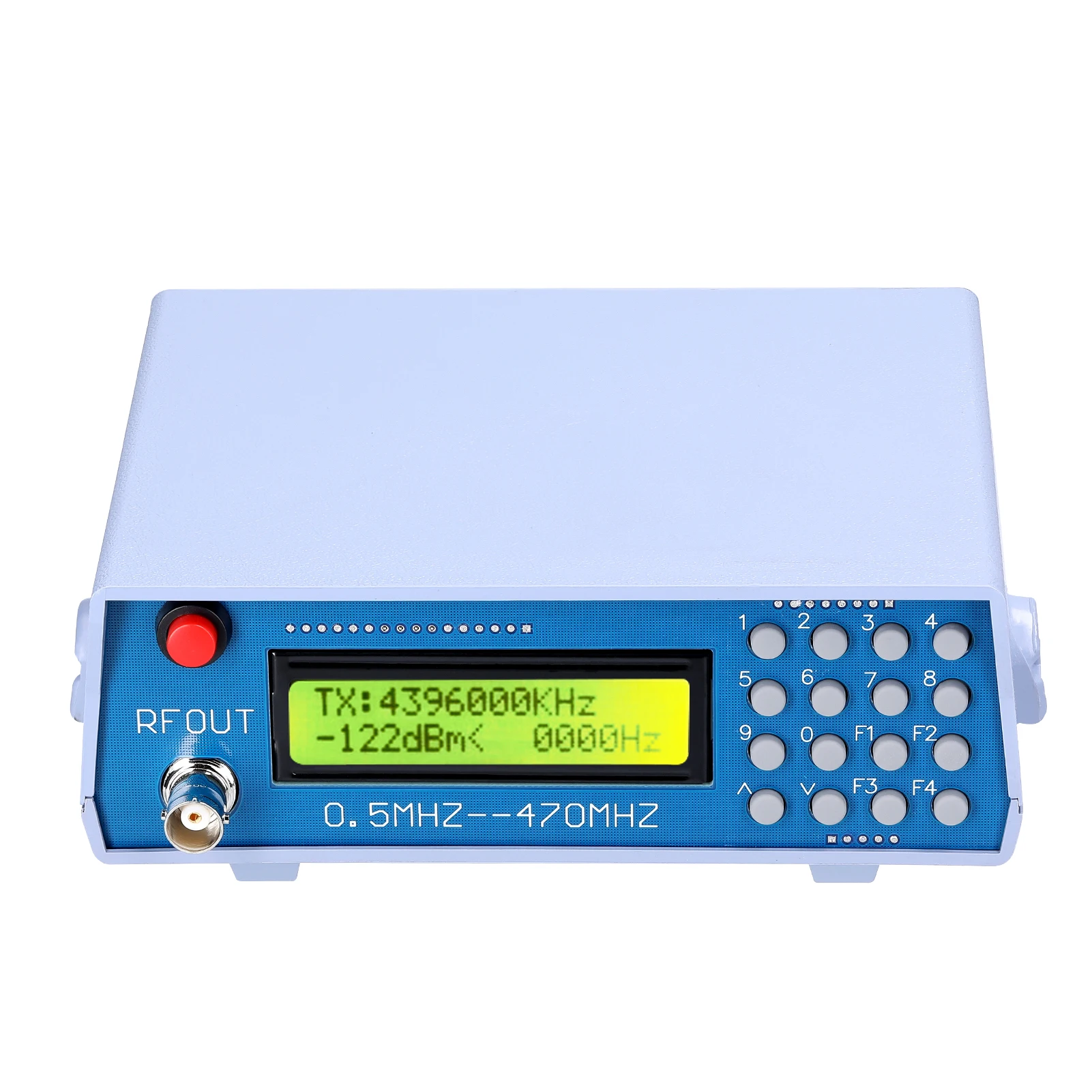 0.5MHz-470MHz Radio Frequency Signal Generator FM Radio Walkie-talkie Debugging Digital CTCSS Singal Output RF Signal Source