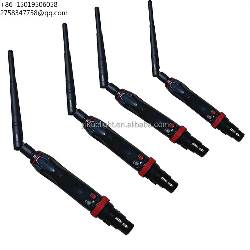 Short Version Wireless DMX 512 2.4G Transmitter Female Receiver Remote Control Moving Head   for Stage PAR Party Disco