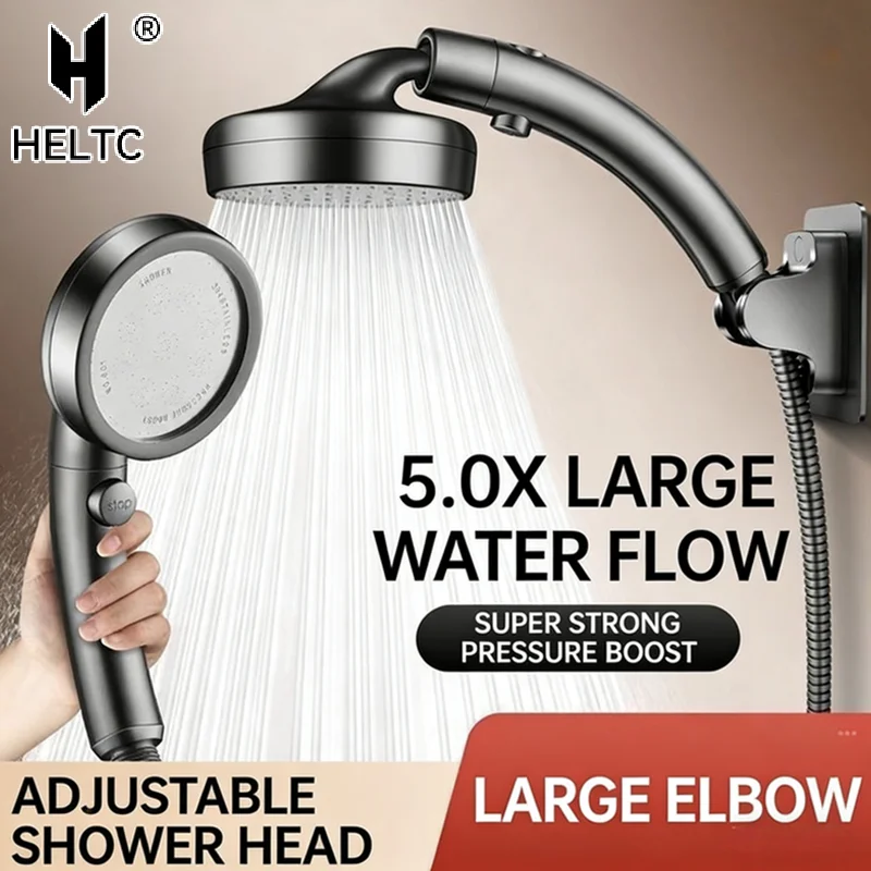 

Набор из 1 съемной душевой лейки с высоким давлением, ручной, для экономии воды, для дома и отеля, распылитель для ванной комнаты