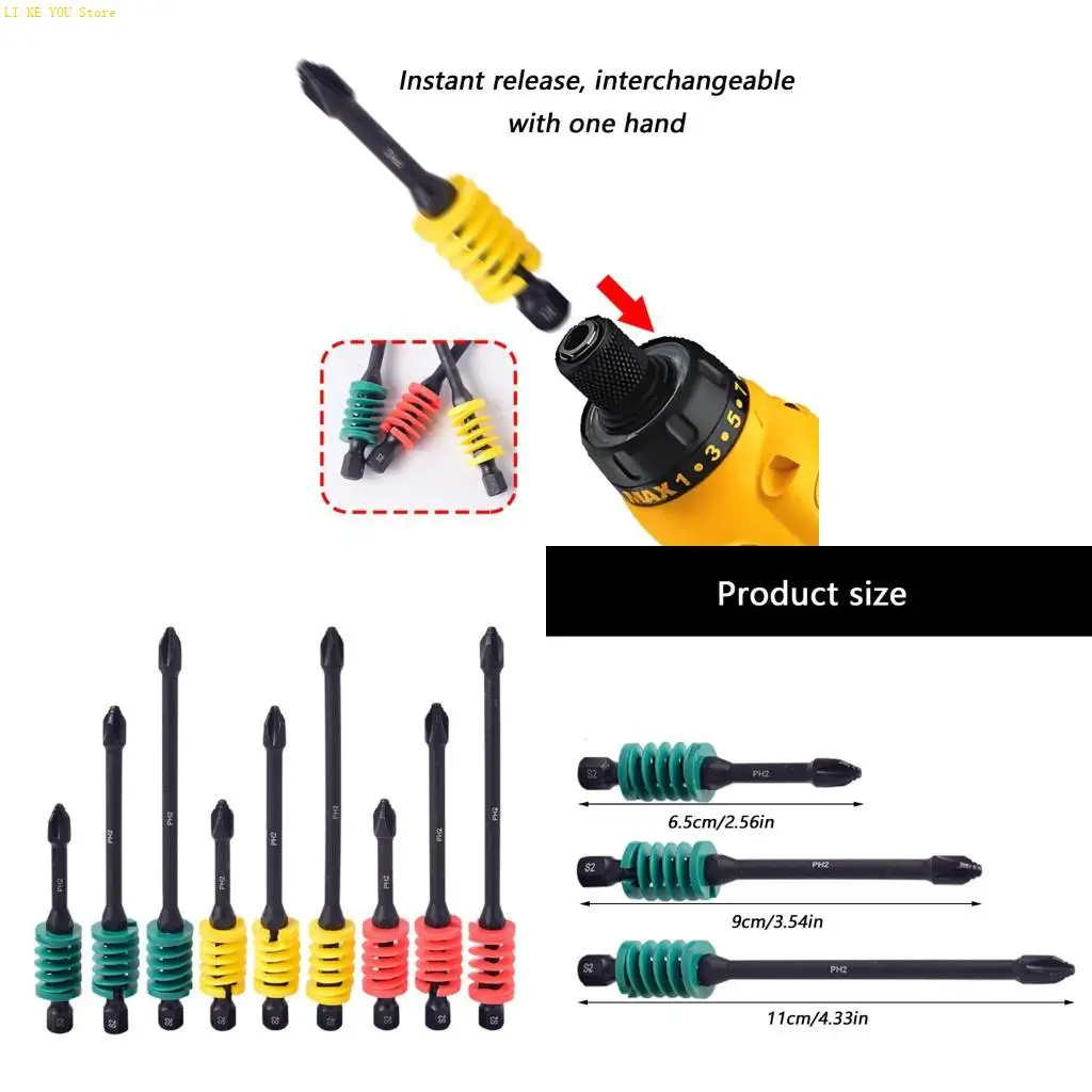 w3je-precisions-Пружинный-механизм-с-шестигранным-хвостовиком-с-перекрестной-битой-Противоскользящее-нержавеющее-покрытие