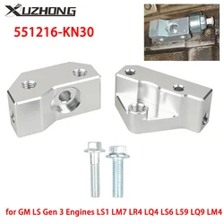 551216-KN30 Knock Sensor and Hardnesses Relocation Bracket Kit Fit for GM LS Gen 3 Engines LS1 LM7 LR4 LQ4 LS6 L59 LQ9 LM4